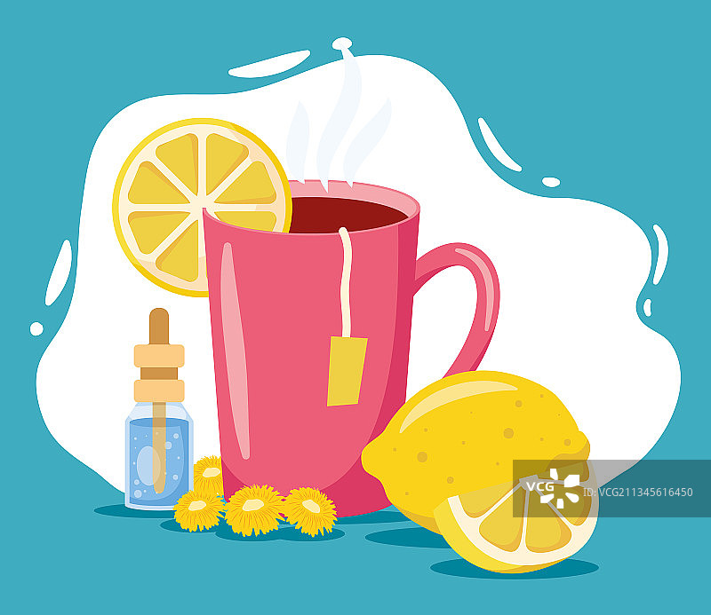 茶饮精华图片素材