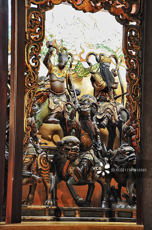 台北大龙峒保安宫图片素材