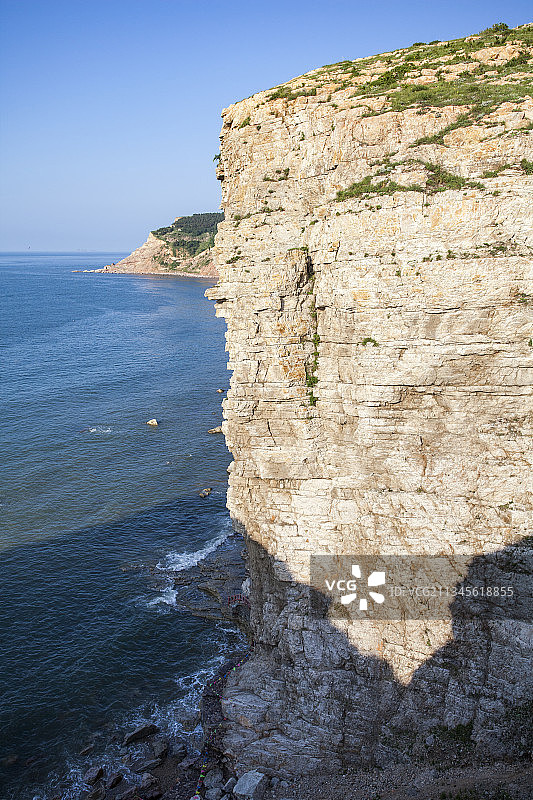 海岸悬崖峭壁自然风光图片素材