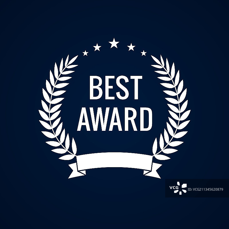 最佳白月桂星奖图片素材