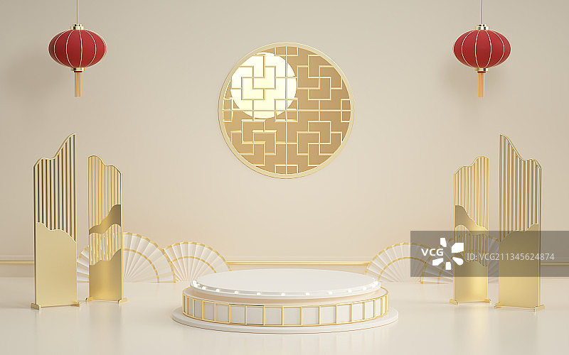 产品展台三维图形节日背景图片素材
