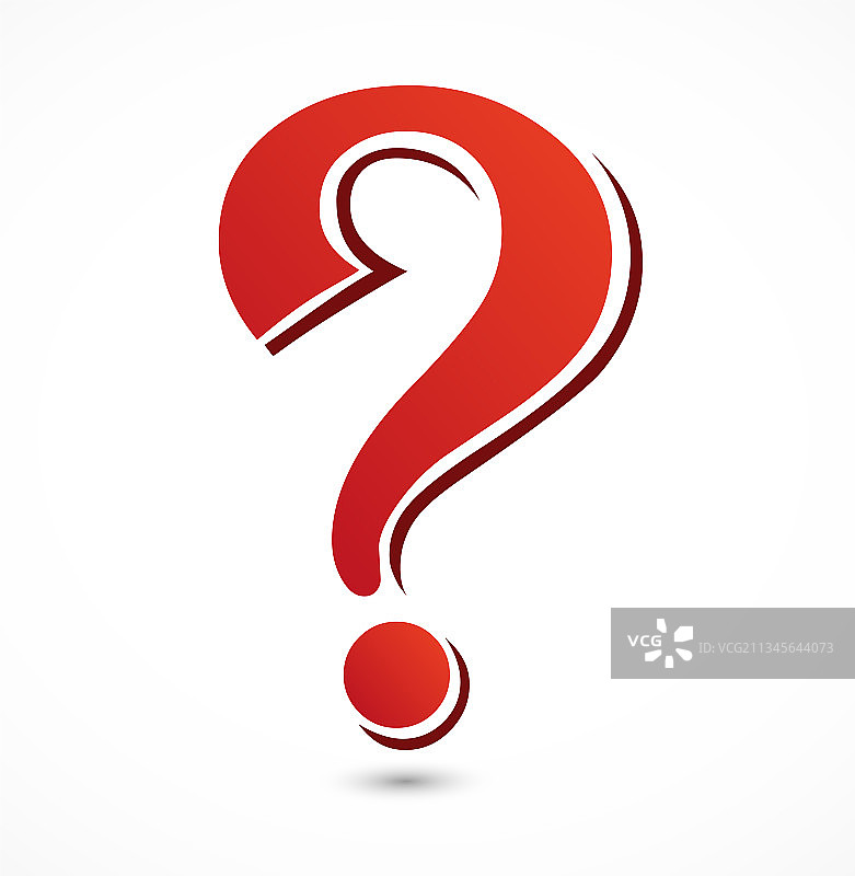 红色大问号图片素材