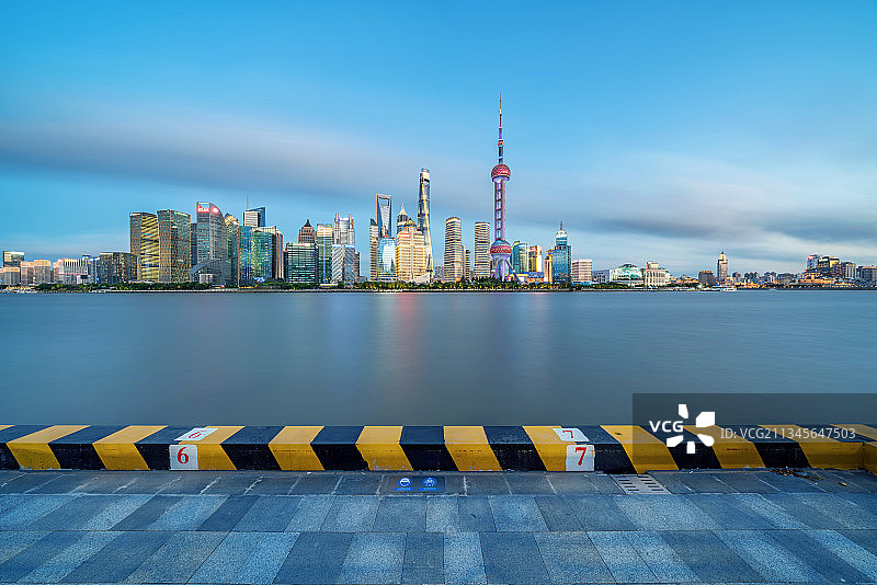 上海城市风光全景图片素材