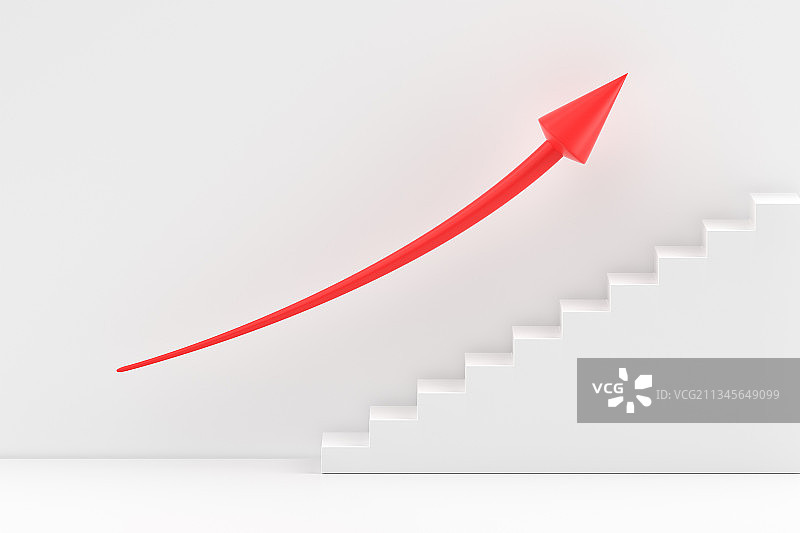 各种不同的上升下降箭头趋势图图片素材