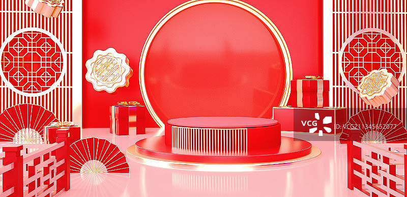 创意中国风场景图片素材