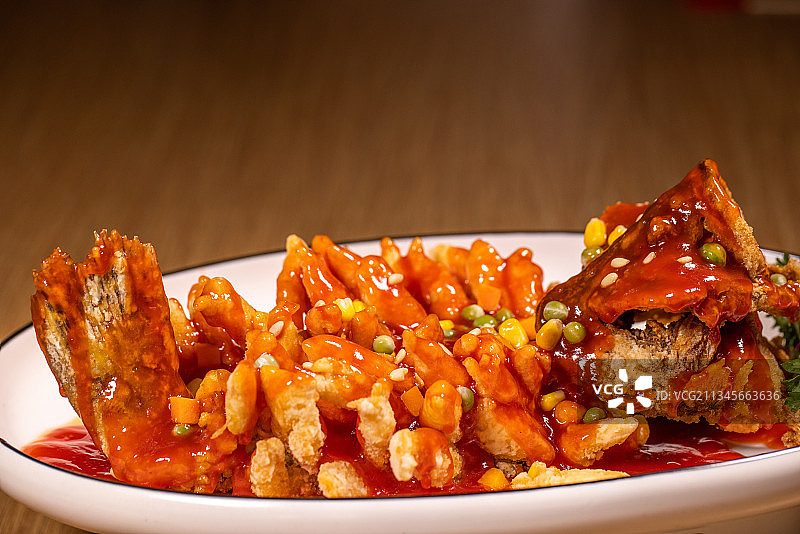 江南本帮菜松鼠桂鱼图片素材