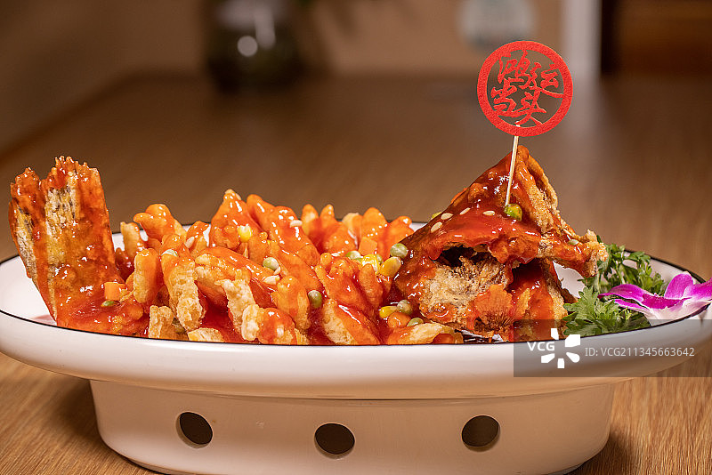 江南本帮菜松鼠桂鱼图片素材