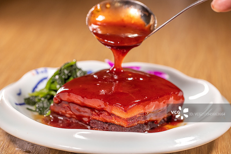 苏式酱方肉图片素材