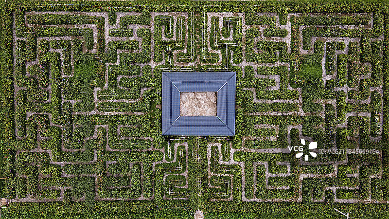 花海迷宫图片素材