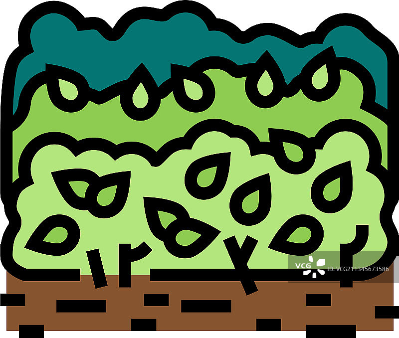 茶叶颜色图标图片素材