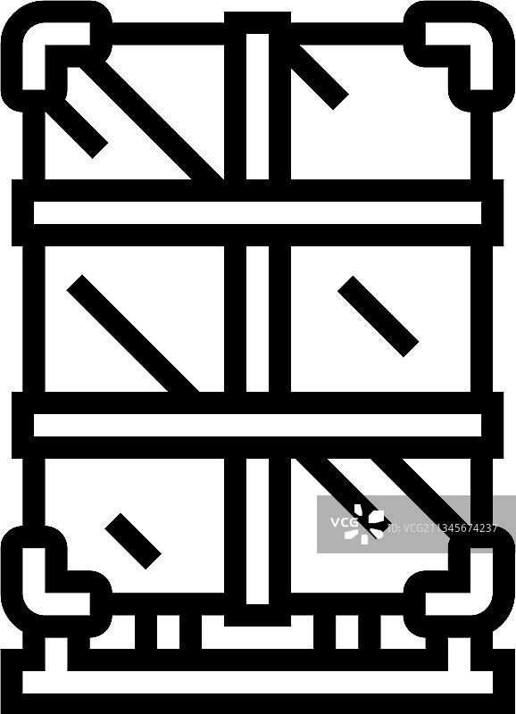 玻璃生产线运输包装图片素材