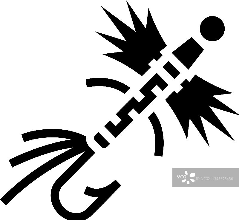 飞蝇钓鱼蝇字形图标图片素材