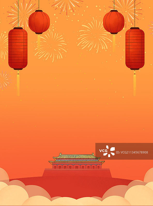红色庆祝 背景模板图片素材