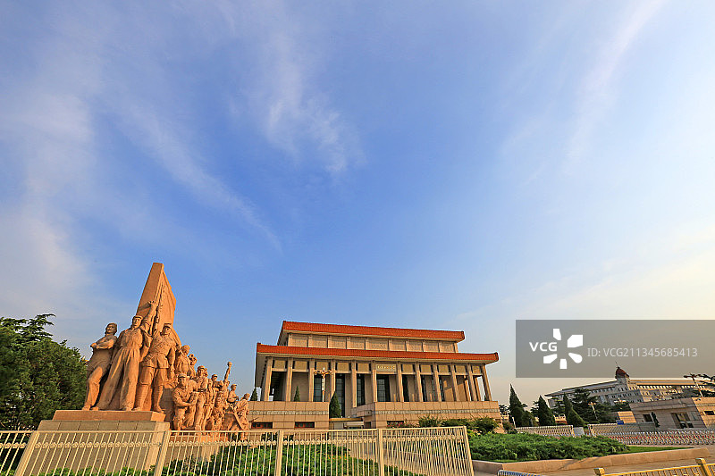北京市毛主席纪念堂图片素材