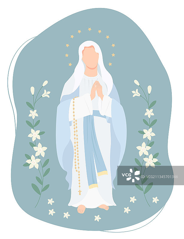 圣母玛利亚图片素材