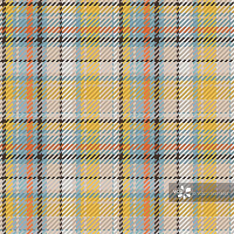 无缝图案苏格兰格子呢格子呢图片素材