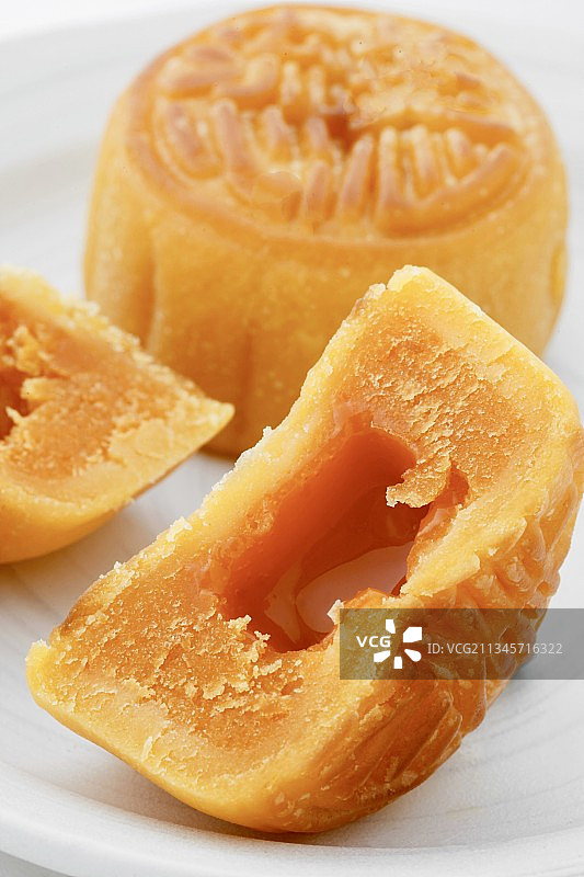 月饼 moon cake for mid-autumn图片素材