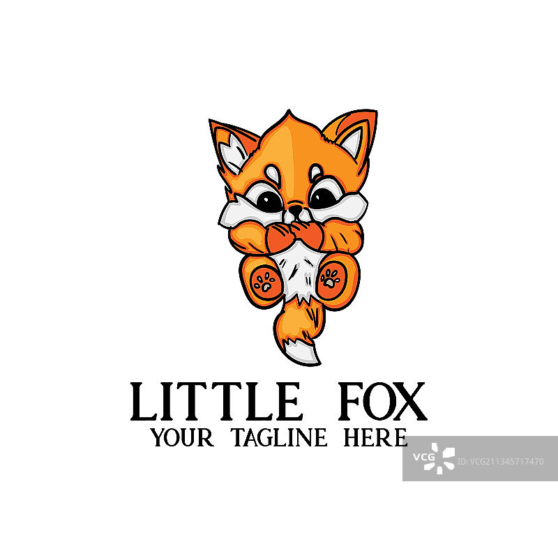 小狐狸设计Logo图片素材
