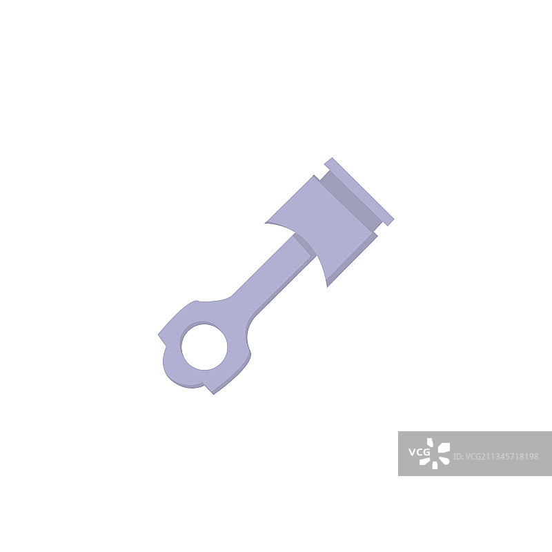 汽车活塞剪贴画汽车活塞独立简约图片素材