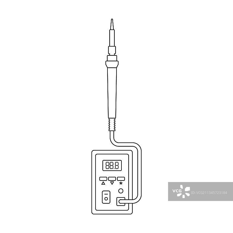 铁焊轮廓图标图片素材