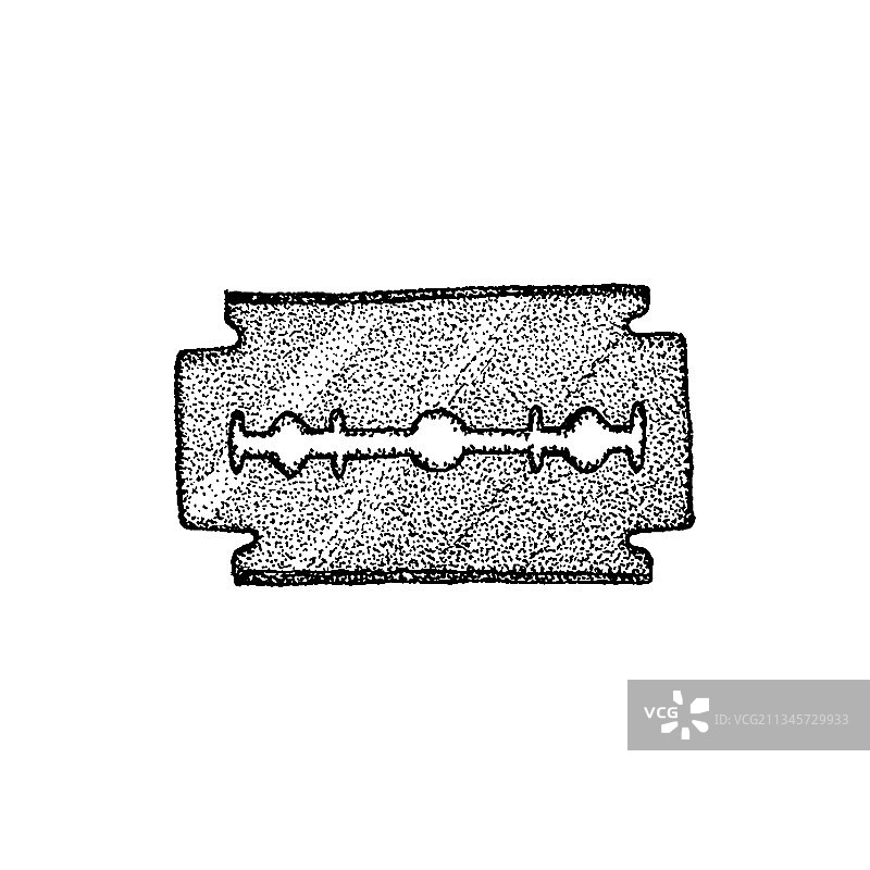 刀片点画图片素材