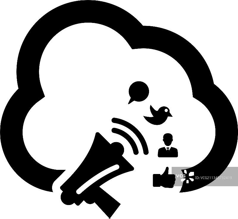 云计算图标图片素材