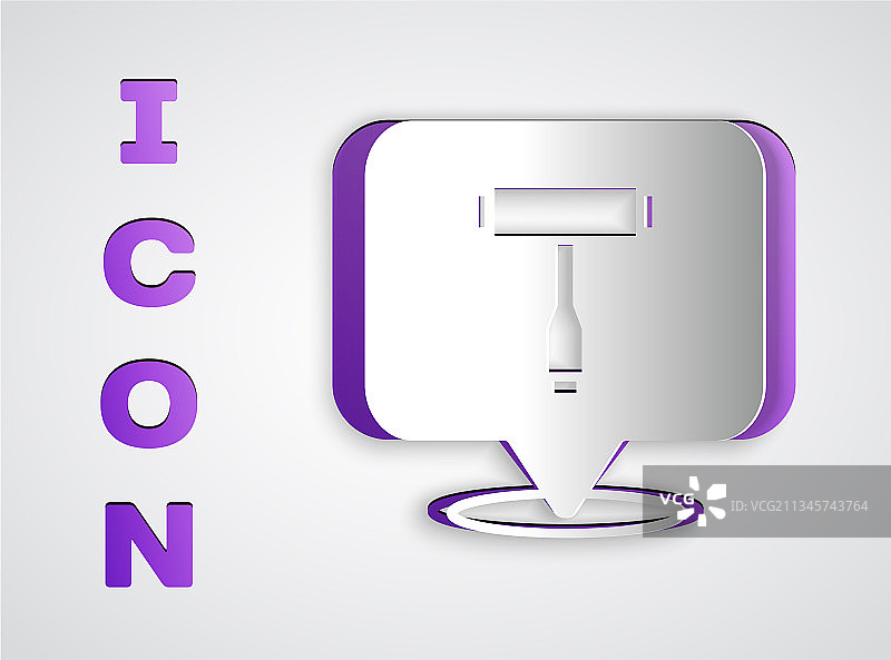 剪纸风格多功能一体便携滑板图片素材