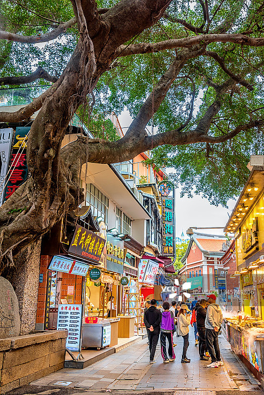 中国福建厦门曾厝垵文创村图片素材