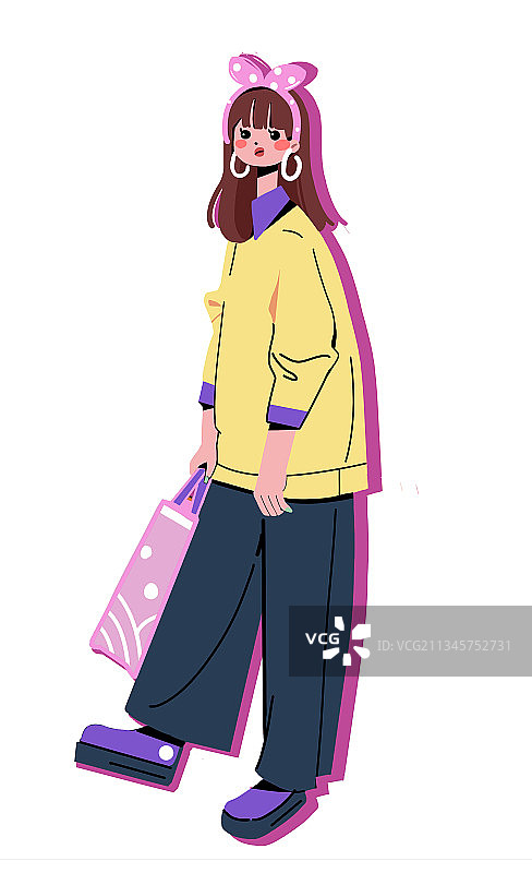 人物穿搭图片素材