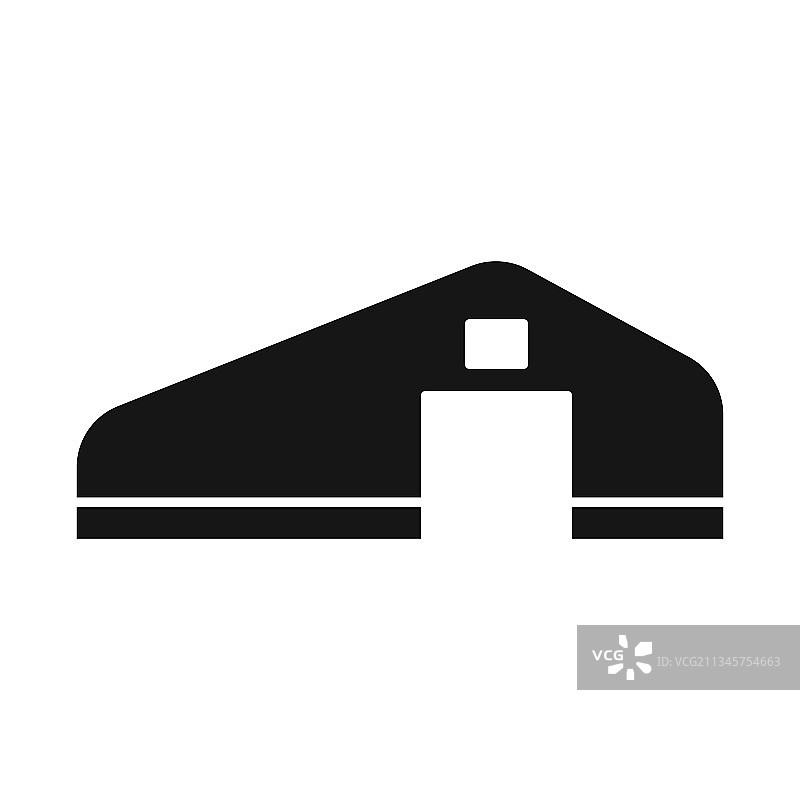 机库和粮仓图标图片素材