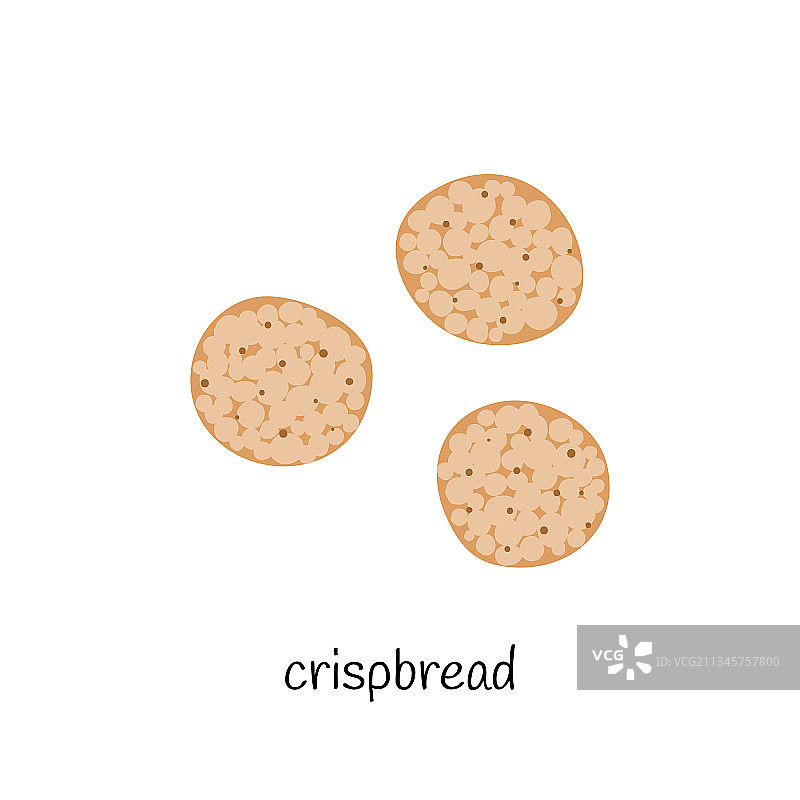 涂鸦圆形脆饼图片素材