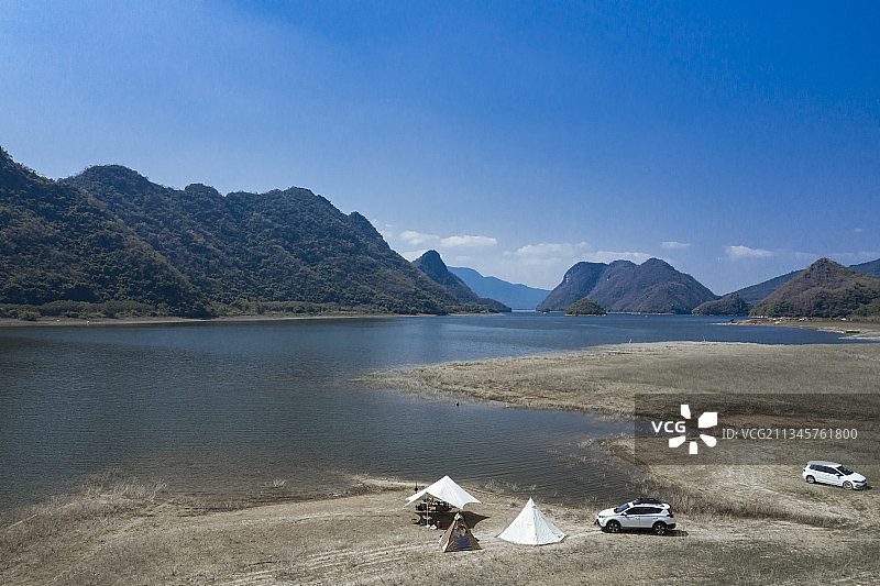 海南露营 豪华露营 海南小桂林图片素材