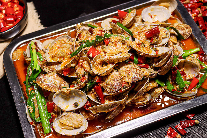 炒花甲图片素材