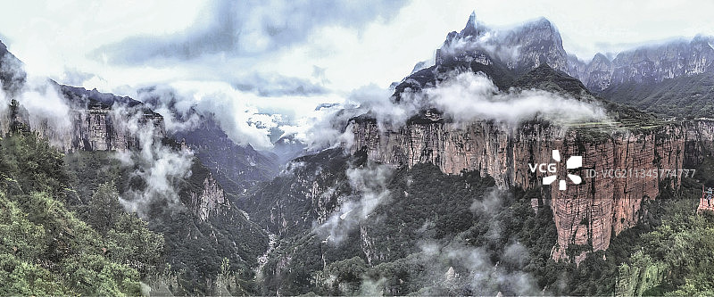 太行大峡谷图片素材