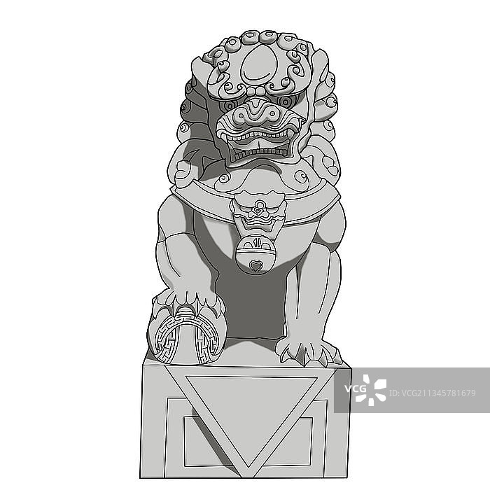 石狮子素材图片素材