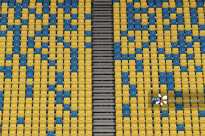 成都凤凰山体育公园场馆座椅图片素材