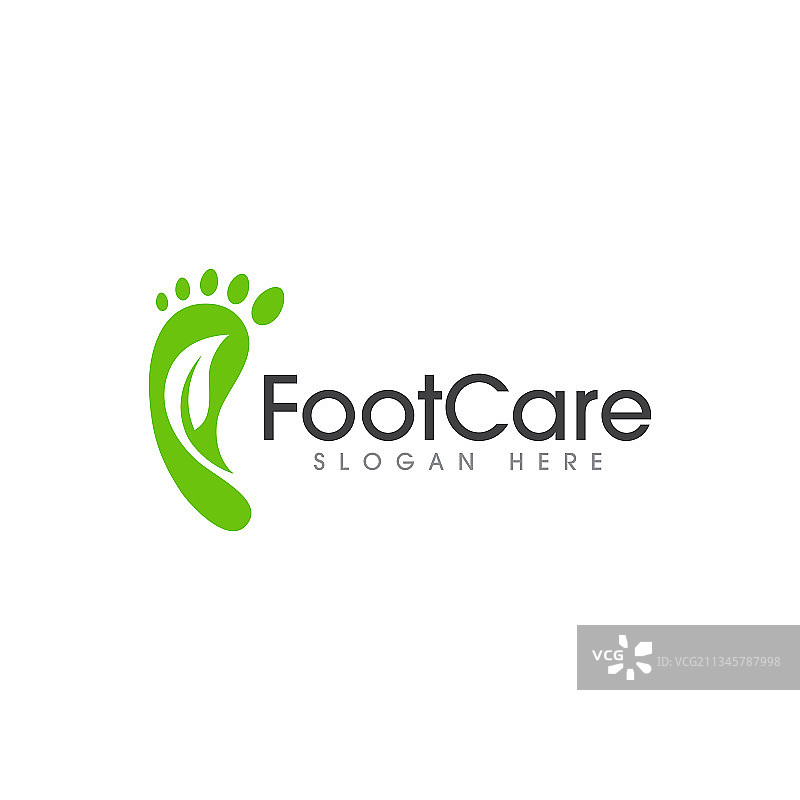 足部护理标志图标模板图片素材