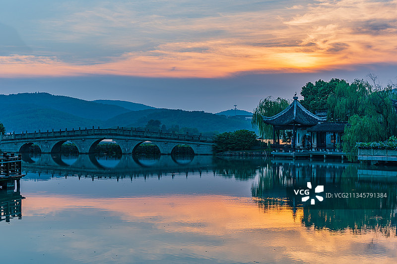 浙江南北湖风光3图片素材