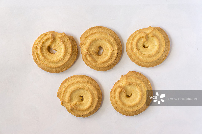 饼干曲奇静物特写图片素材