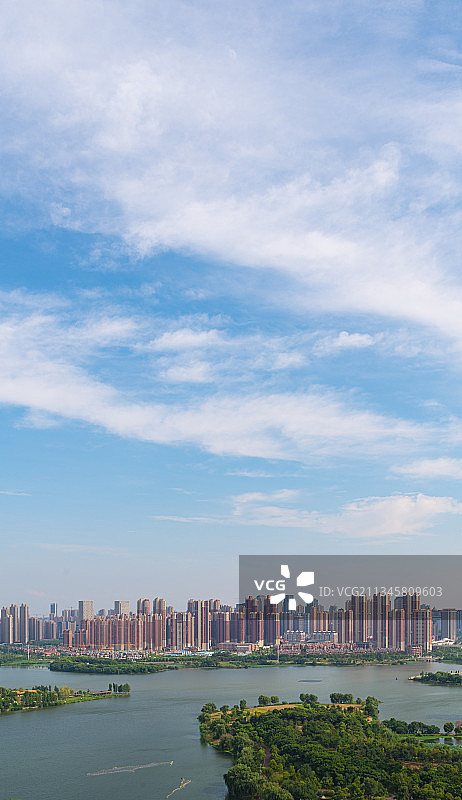 武汉汉阳四新经开沌口王家湾十里铺龙阳村墨水湖图片素材