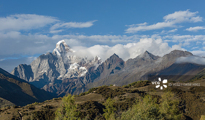 四姑娘山图片素材