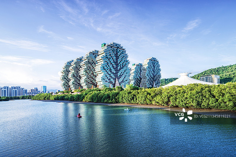 海南省三亚市美丽之冠大树公馆图片素材