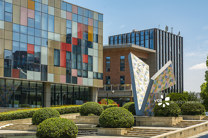 杭州 余杭 仓前街道  梦想小镇 互联网创业小镇图片素材