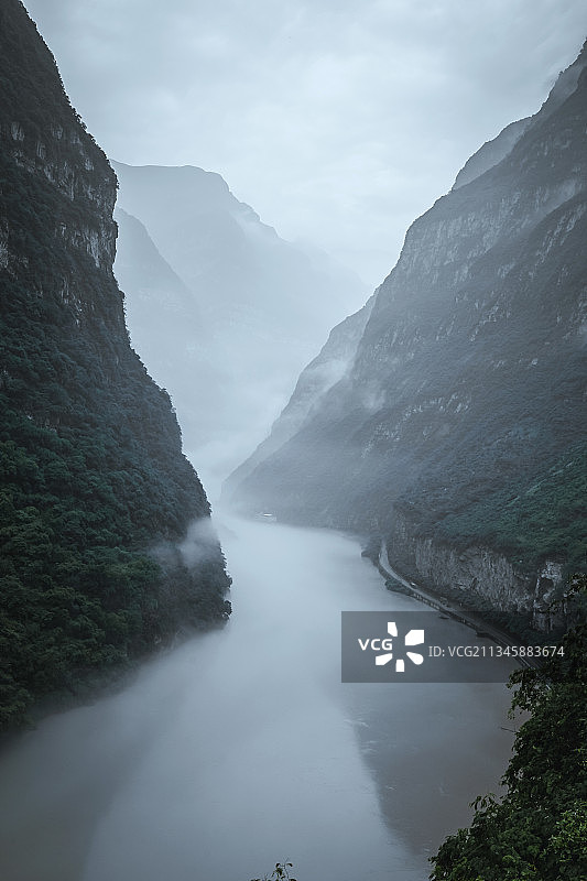 国家4A级旅游景区四川乐山峨边大渡河金口大峡谷风光图片素材