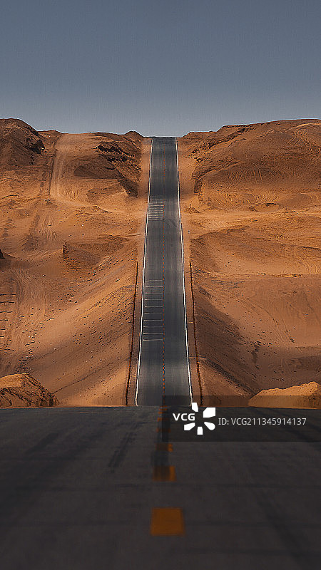 U型公路图片素材
