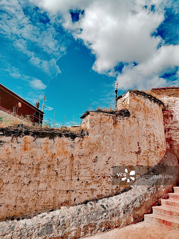 哲蚌寺一角图片素材