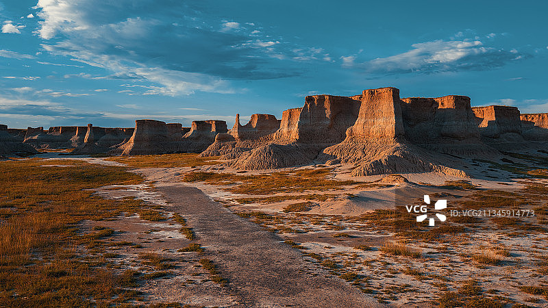 平城遗址 大同土林图片素材