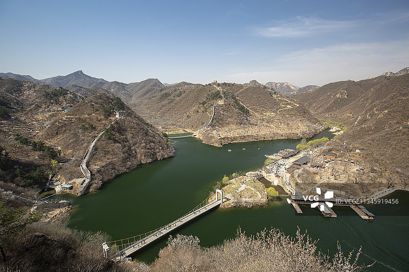 黄花城水长城图片素材