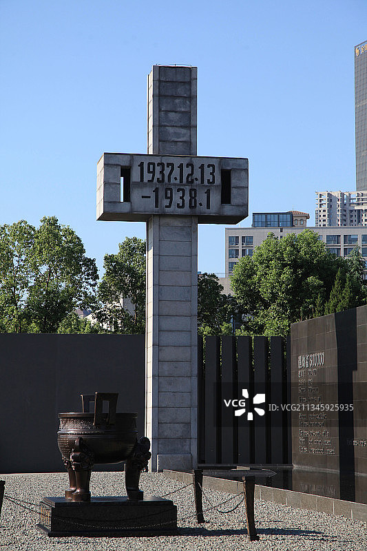 侵华日军南京大屠杀死难同胞丛葬地江东门丛葬地图片素材