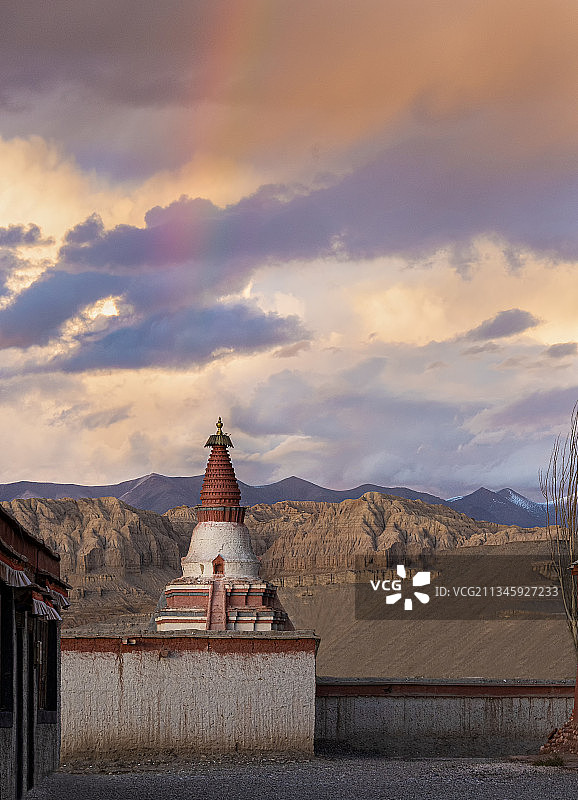 札达托林寺图片素材